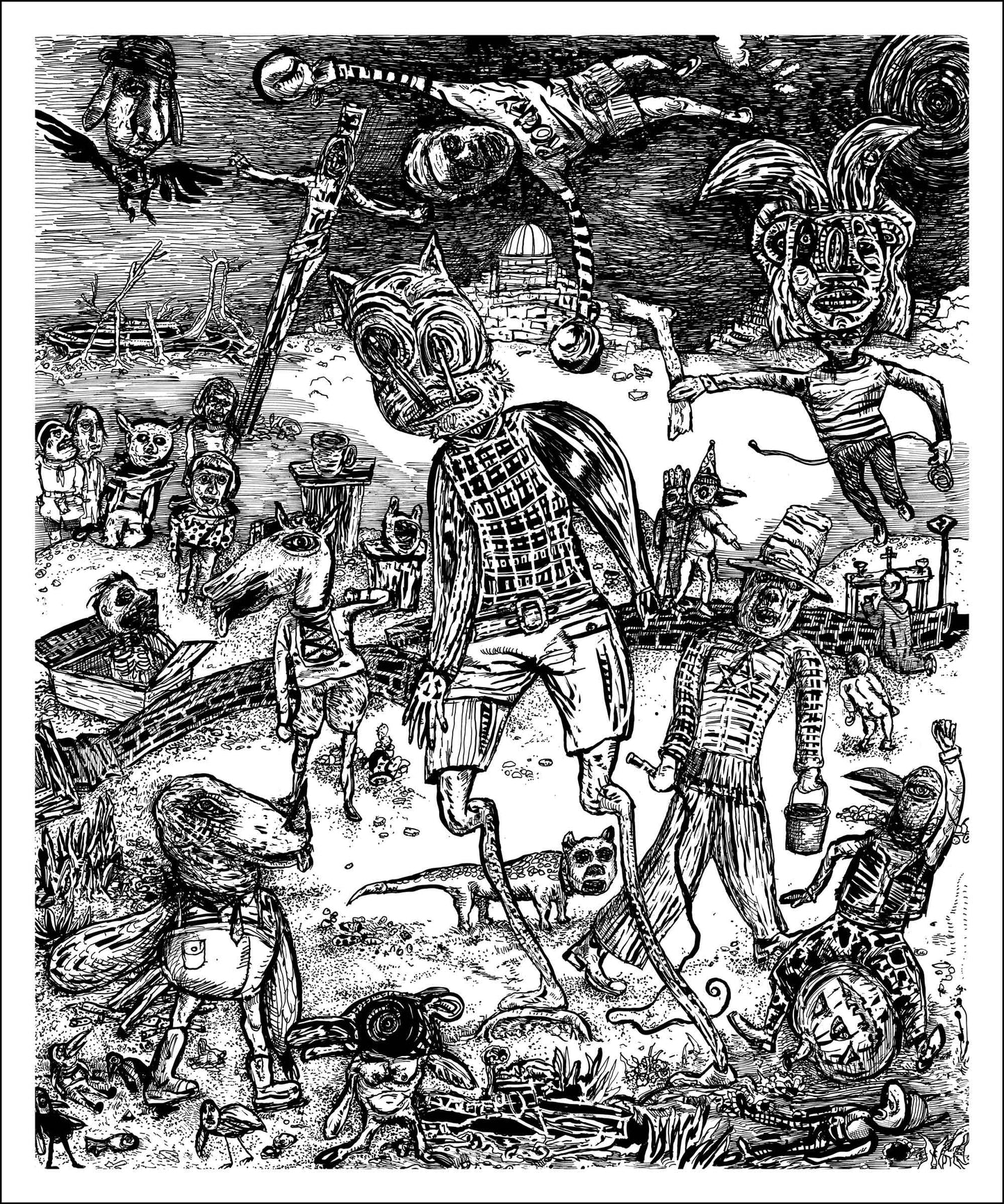Sacrifice - Foam Mounted Giclee Print (18x15)