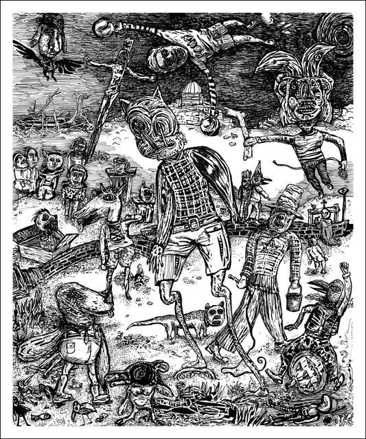 Sacrifice - Foam Mounted Giclee Print (18x15)